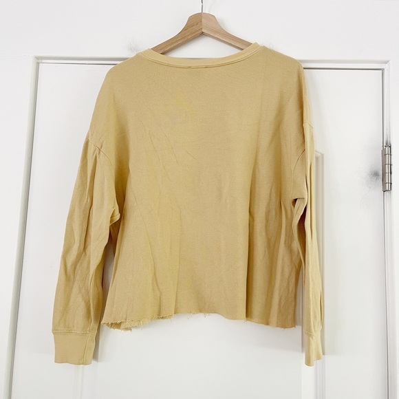 Boutique Cropped Smiley Sweatshirt - S - Picture 8 of 8